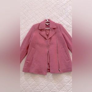 ZARA Mauve Pink Wool Jacket